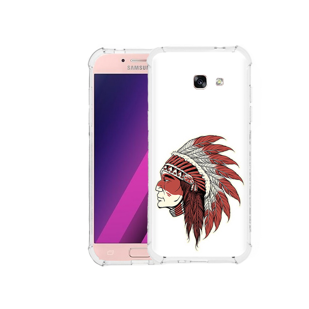 

Чехол MyPads Tocco для Samsung Galaxy A5 красный индеец (PT51293.578.411), Прозрачный, Tocco