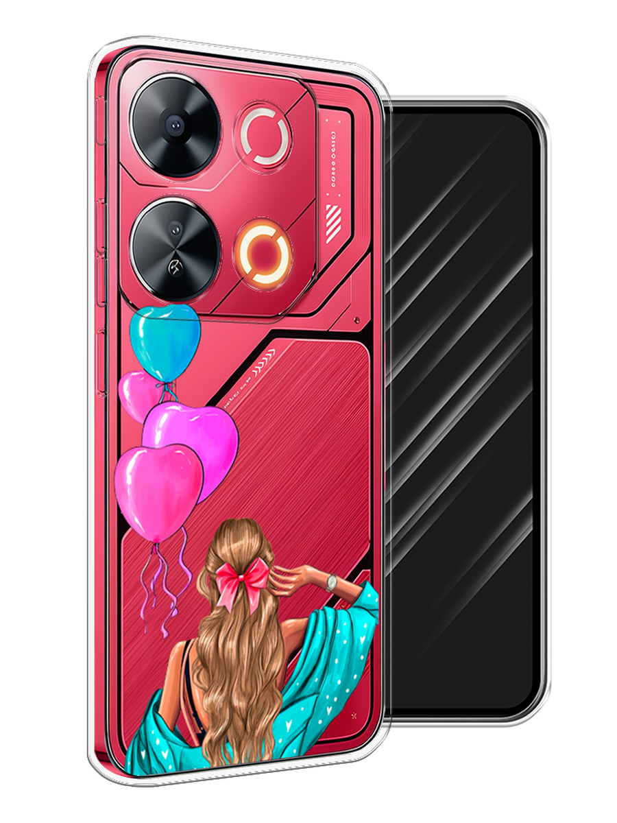 

Чехол Awog на Itel P65 "День Рождения", Голубой;розовый;бежевый, 3202350-1