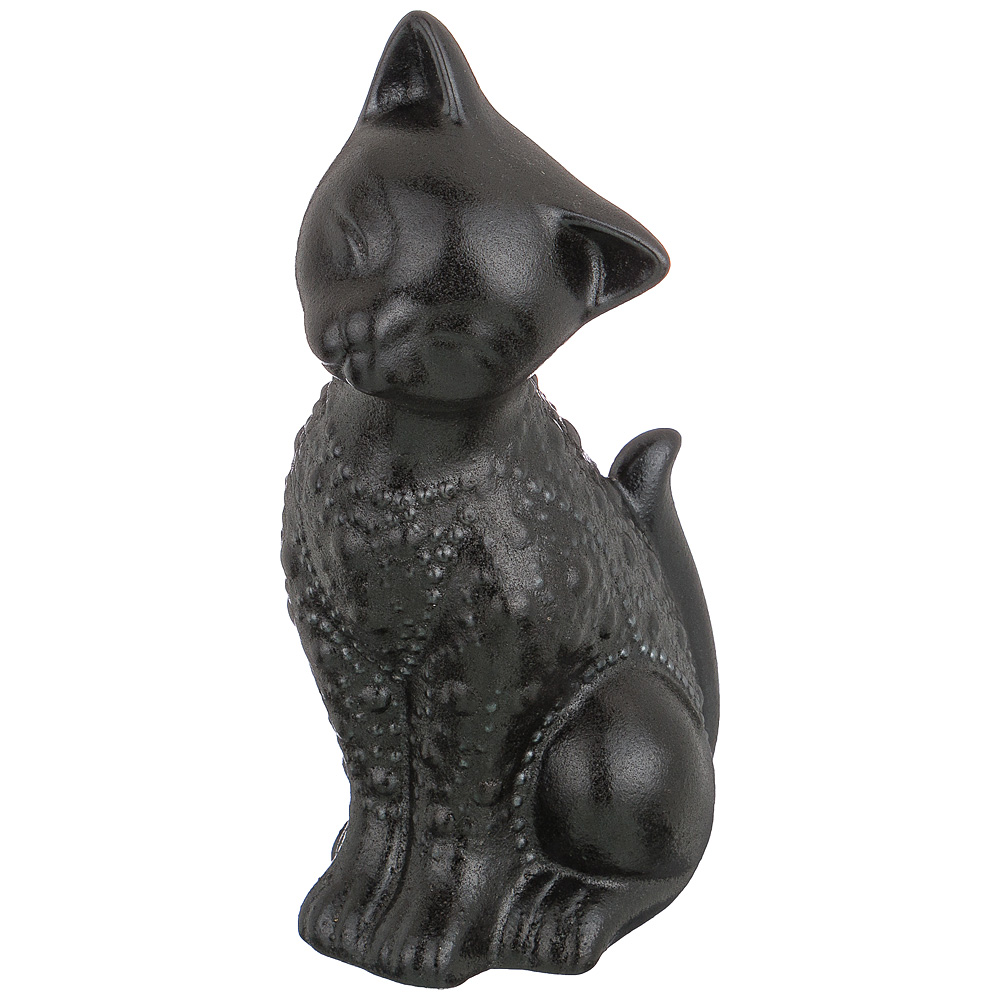 фото Статуэтка "кошка черно-белая коллекция" 8,5*14*20 см lefard_699-257