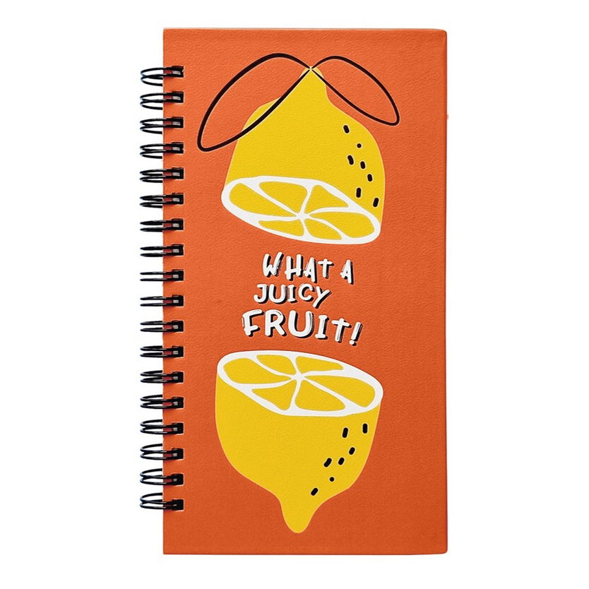 

Блокнот Be Smart Be Smart Fruits лимон 9,4 x 17,4 см в клетку 100 листов