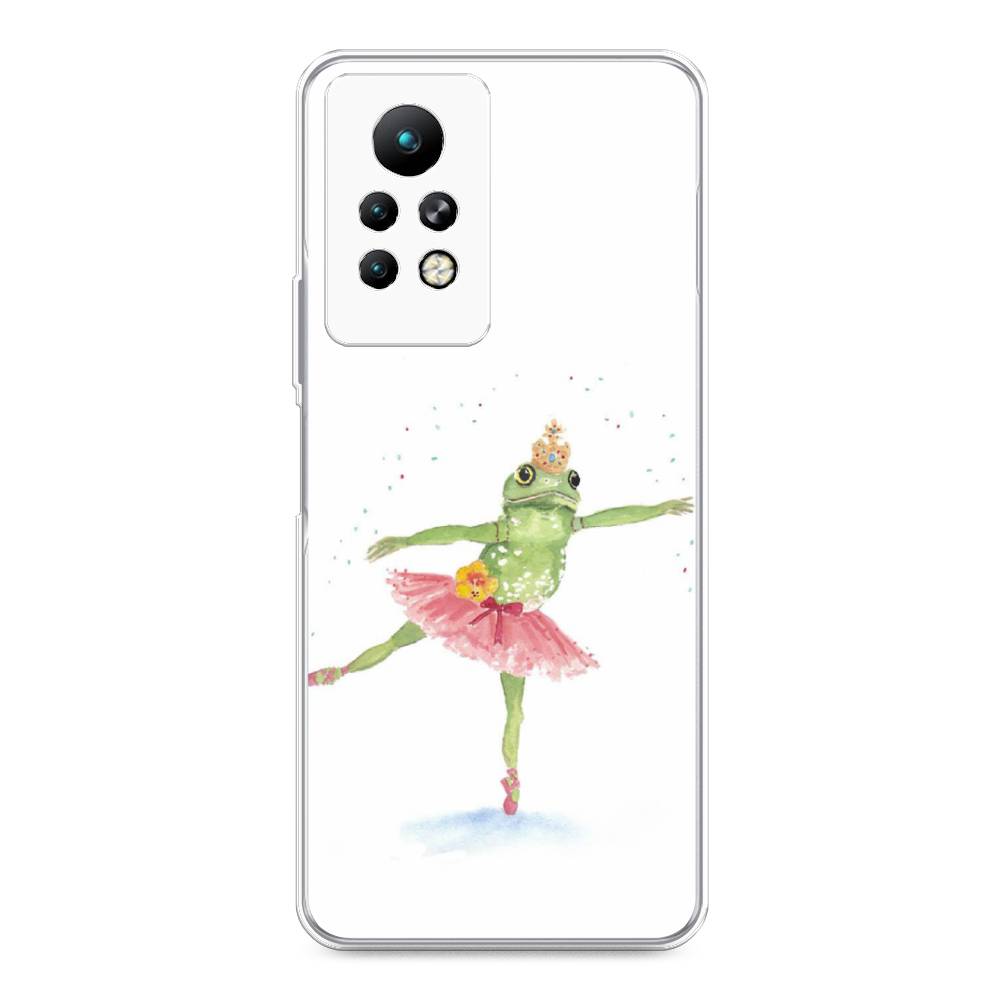 

Чехол для Infinix Note 11 Pro "Лягушка-балерина", Зеленый, 3100550-4