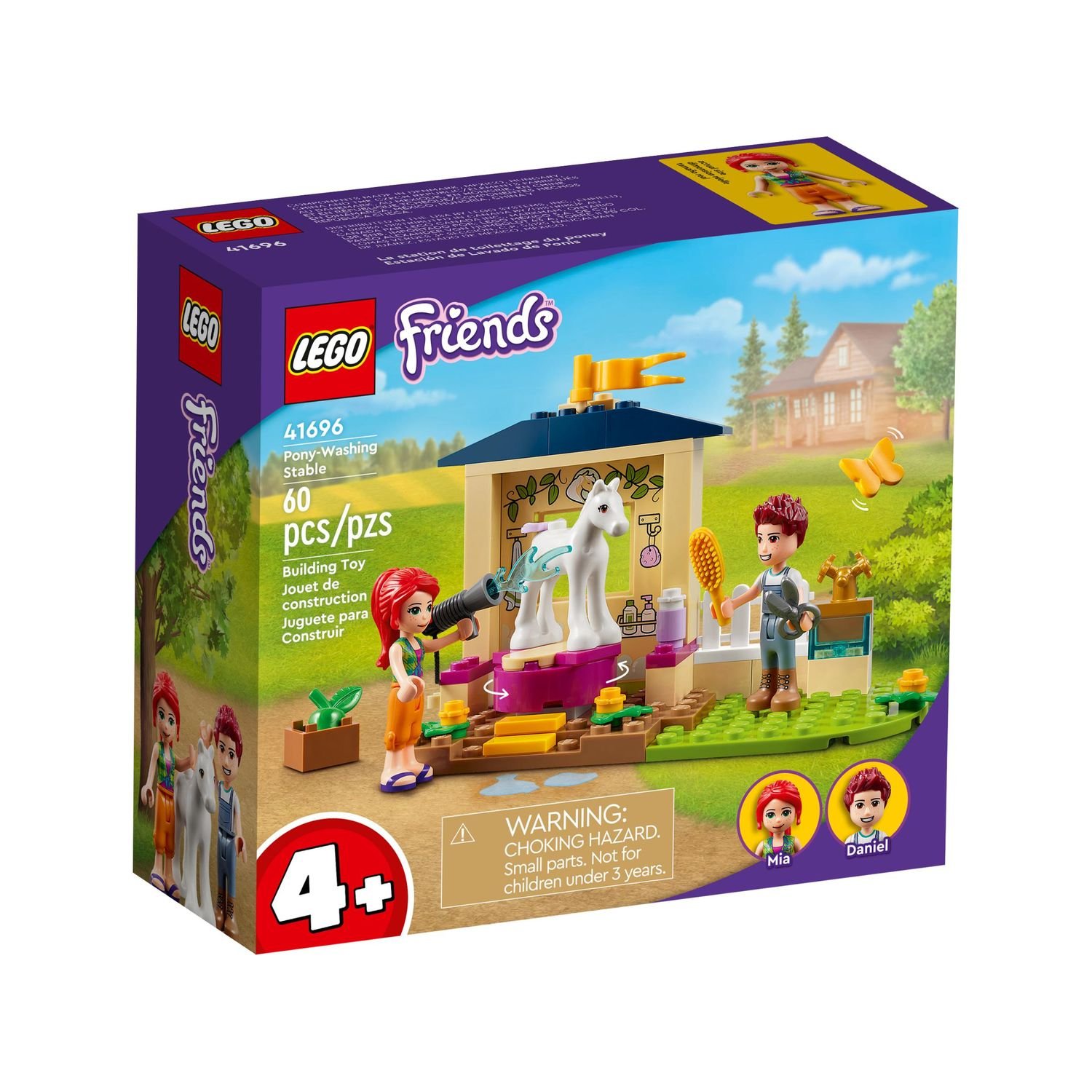 

Конструктор LEGO Friends 41696 Купание пони в конюшне