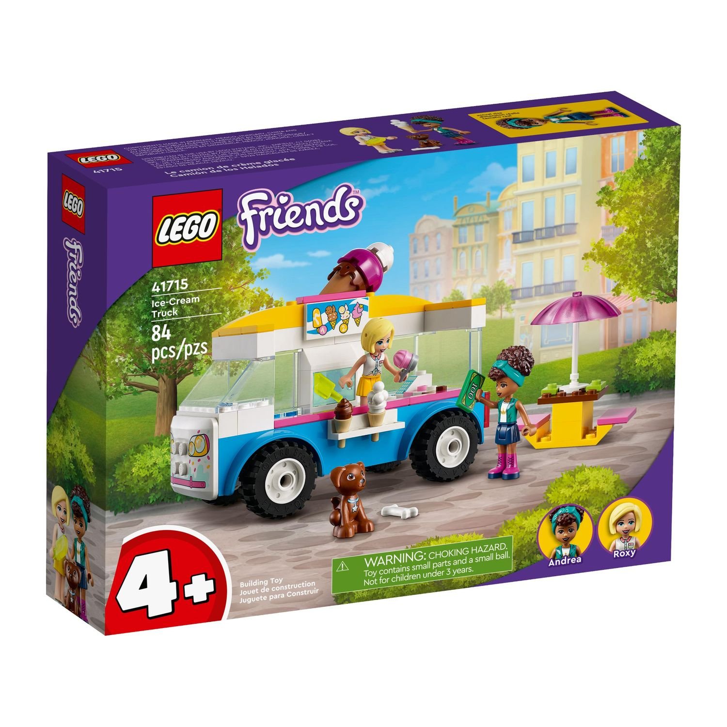 Конструктор LEGO Friends 41715 Фургон с мороженым