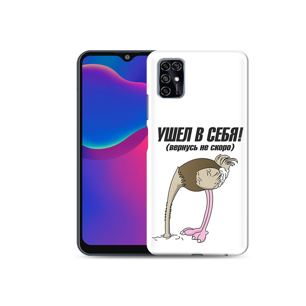 

Чехол MyPads Tocco для ZTE Blade V2020 Smart ушел в себя (PT156449.459.655), Прозрачный, Tocco