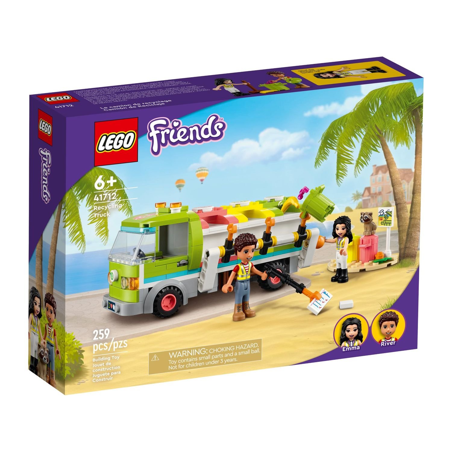 Конструктор LEGO Friends 41712 Грузовик для переработки Дания