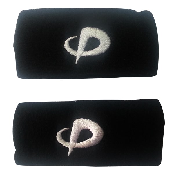 

Phiten Wristband Titanium Short x2 XLLB0201, Black