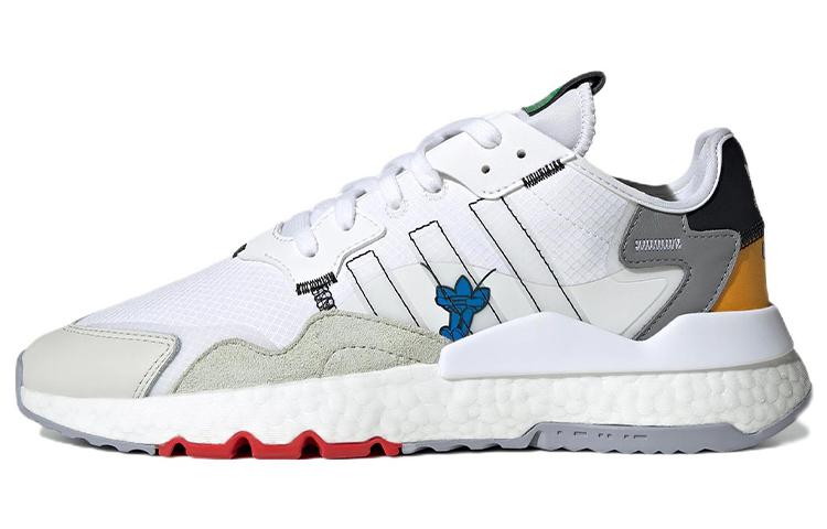 

Кроссовки унисекс Adidas Nite Jogger белые 45 EU, Белый, Nite Jogger