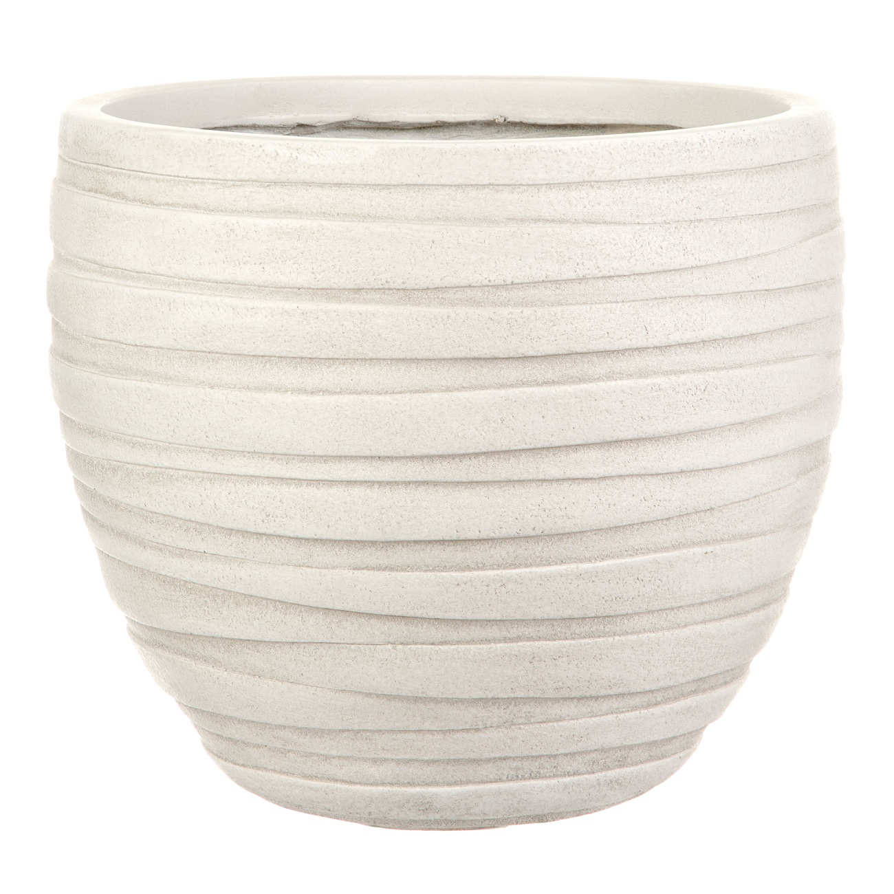 Цветочное кашпо Идеалист Роу ROWR36-AW 32 л слоновая кость 1 шт.