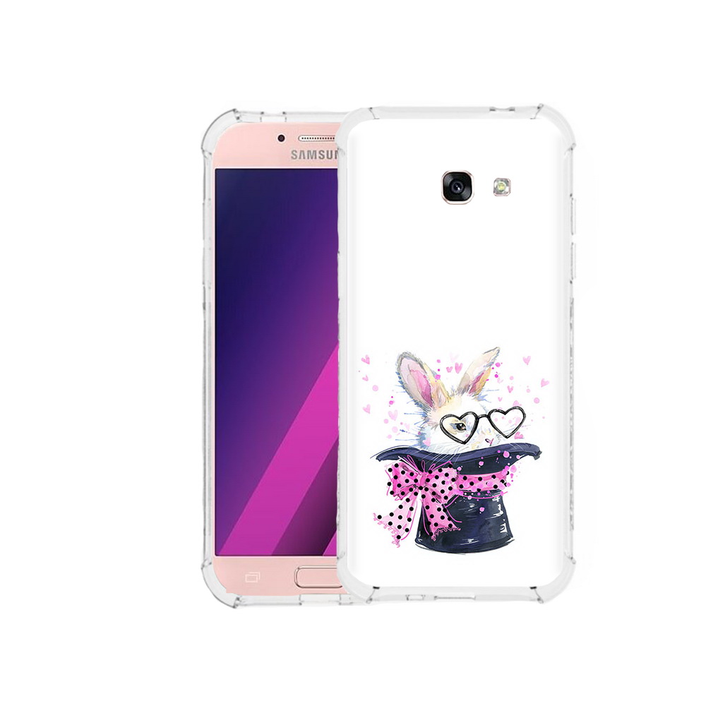

Чехол MyPads Tocco для Samsung Galaxy A5 кролик в шляпе (PT51293.578.418), Прозрачный, Tocco