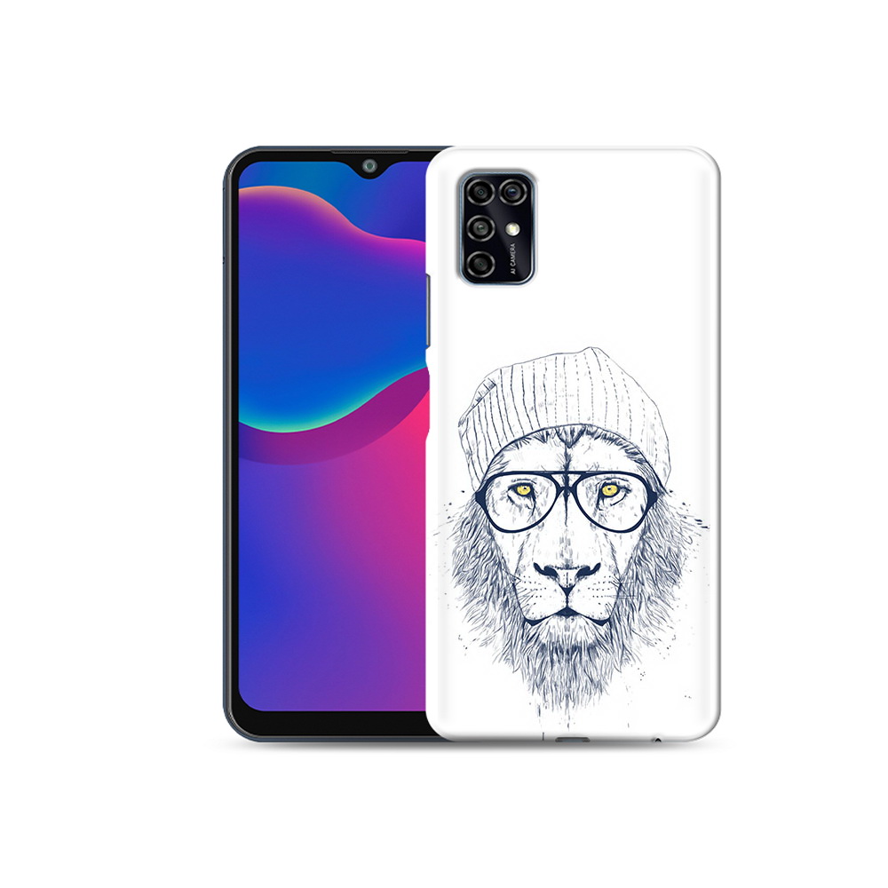 

Чехол MyPads Tocco для ZTE Blade V2020 Smart хиппи лев (PT156449.459.663), Прозрачный, Tocco