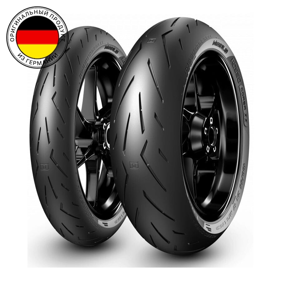 

Мотошины летние Pirelli Diablo Rosso Corsa II 190/55 R17 75W, Diablo Rosso Corsa II