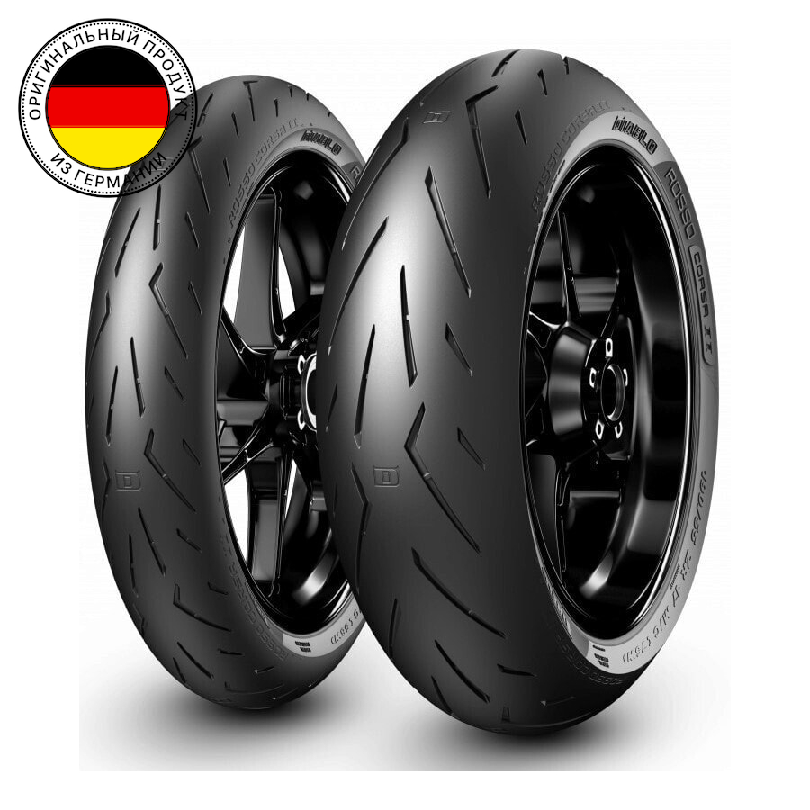 

Мотошины летние Pirelli Diablo Rosso Corsa II 120/70 R17 58W, Diablo Rosso Corsa II