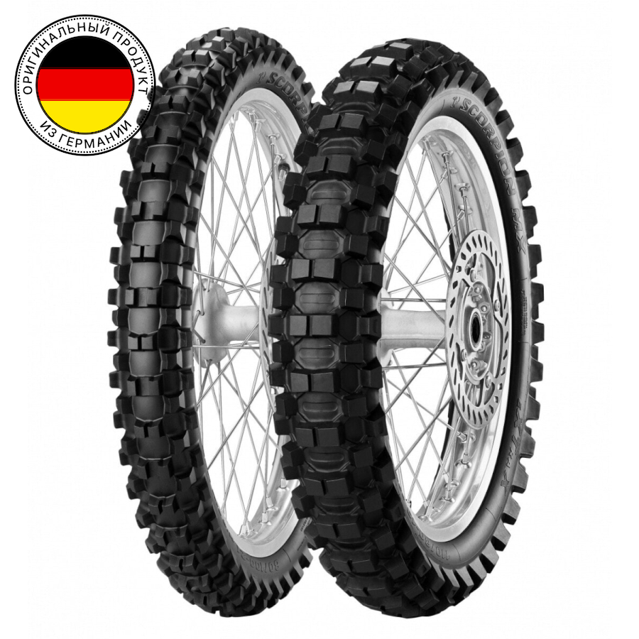 

Мотошины летние Pirelli Scorpion MX Extra X (TT) NHS 80/100 R21 51M, Scorpion MX Extra X (TT) NHS