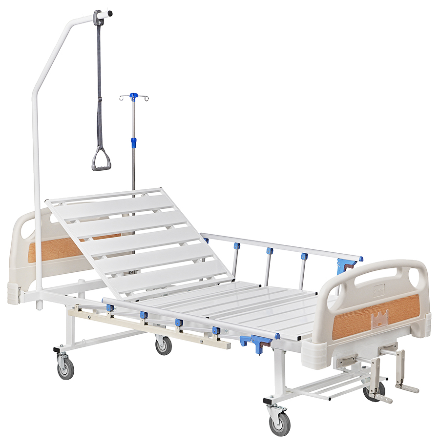 Кровать медицинская Армед РС105-Б для лежачих больных дома, функциональная механическая