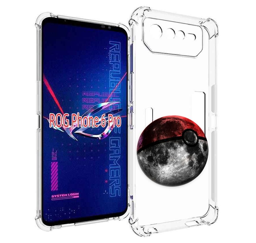 

Чехол MyPads планета покебол для Asus ROG Phone 6 Pro, Прозрачный, Tocco