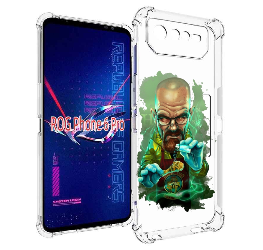

Чехол MyPads повар для Asus ROG Phone 6 Pro, Прозрачный, Tocco