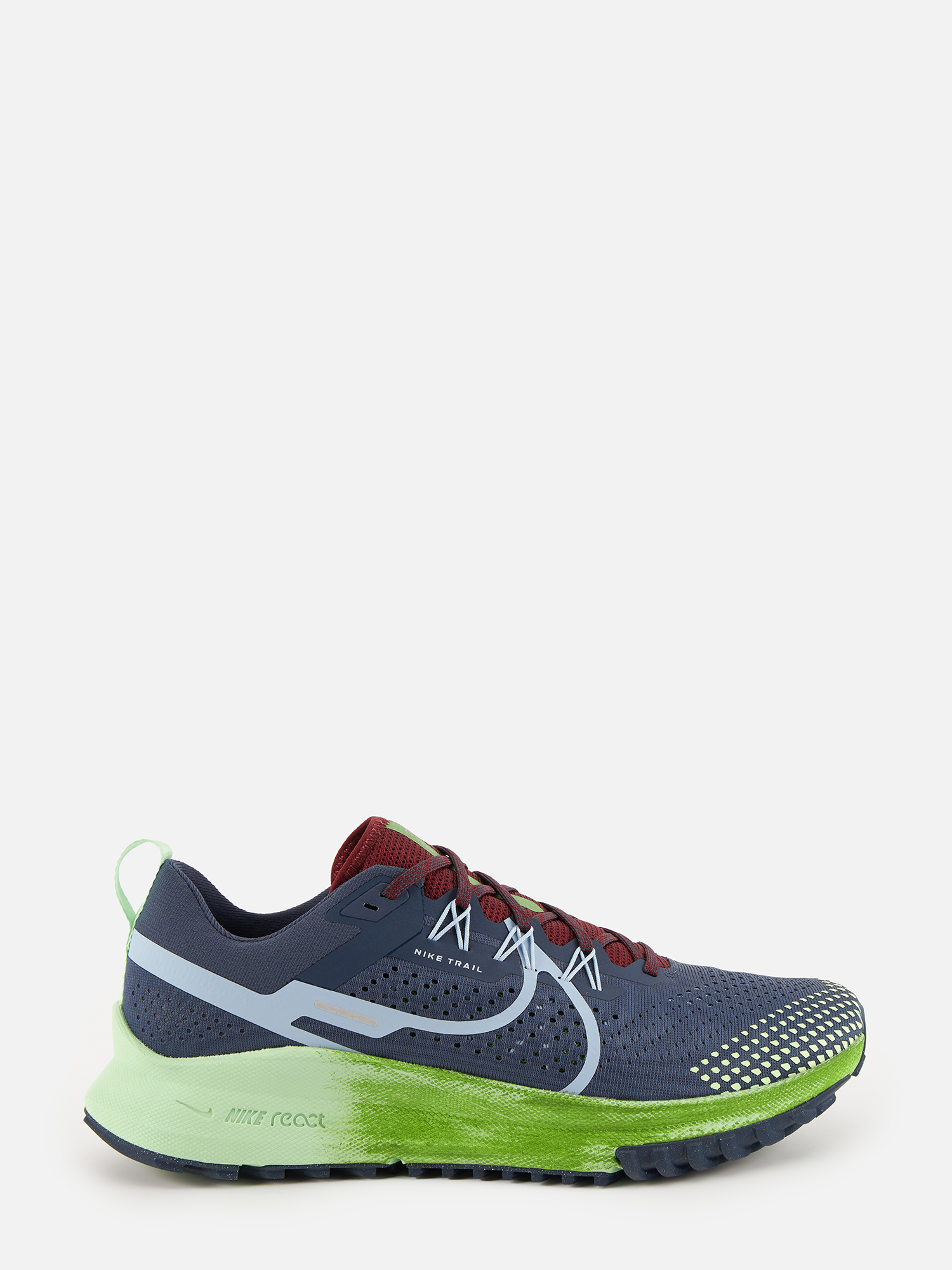 Кроссовки мужские Nike React Pegasus Trail 4 DJ6158 синие 11 US синий