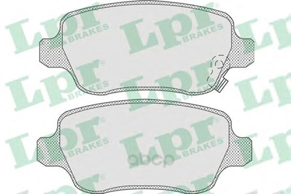 

Тормозные колодки Lpr 05p811, Комплект тормозных колодок 05P811