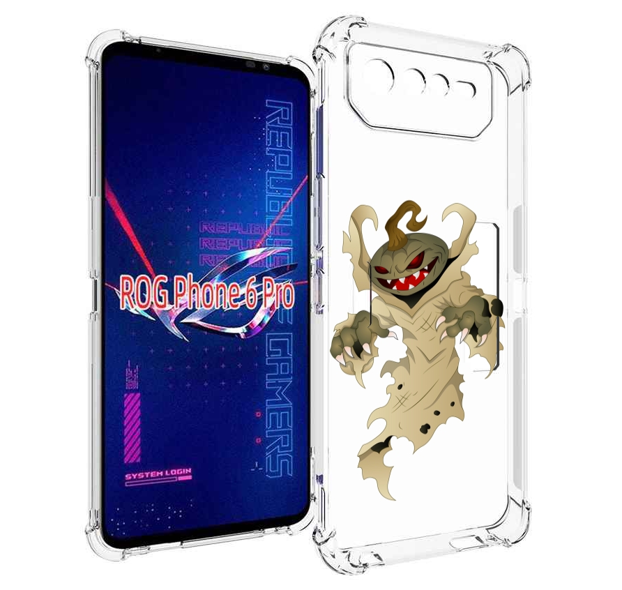 

Чехол MyPads призрак хэллоуина для Asus ROG Phone 6 Pro, Прозрачный, Tocco