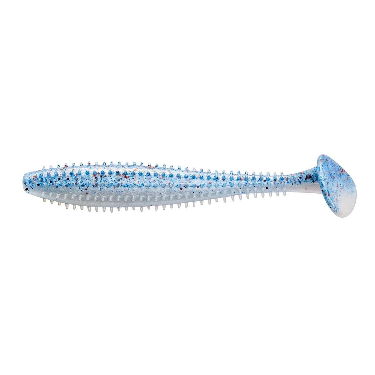 

Виброхвост Shaggy 3,35"/8,5 см Blue Fish 5шт. (HS-16-052) Helios