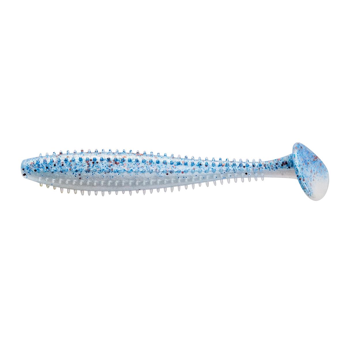 фото Виброхвост shaggy 5,12"/13 см blue fish 5шт. (hs-18-052) helios