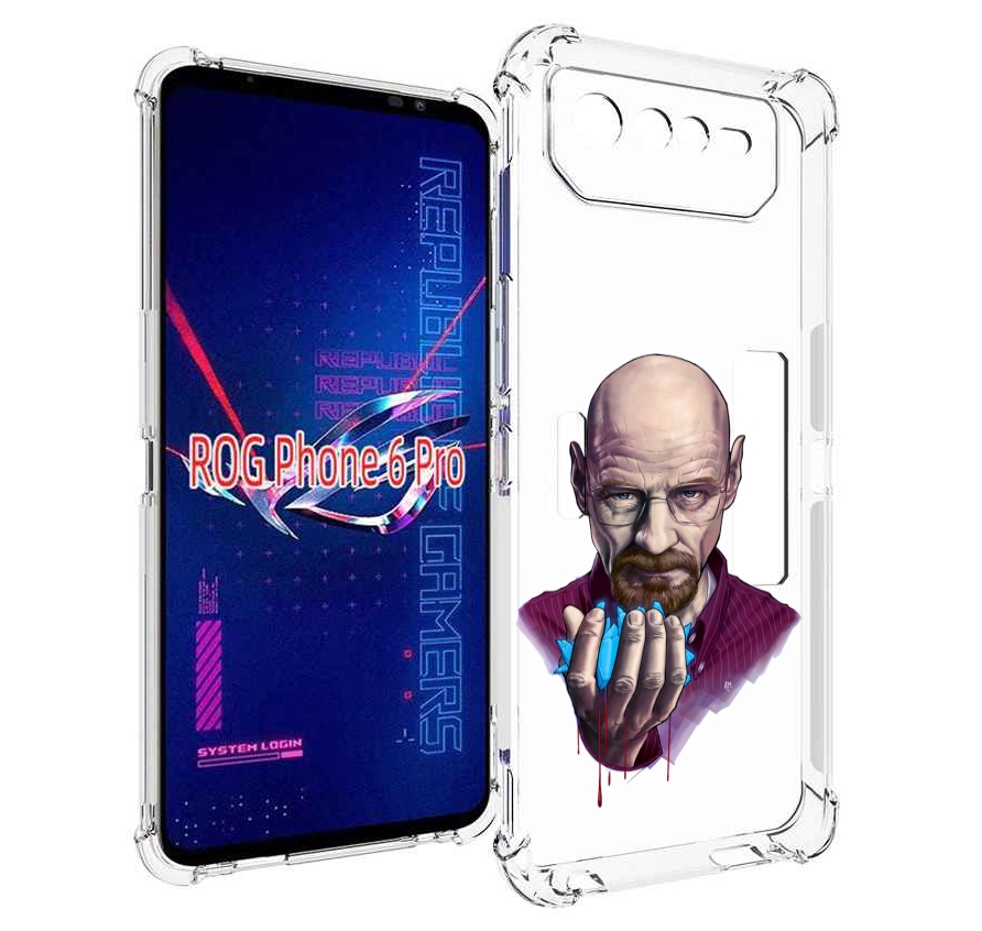 

Чехол MyPads разработчик для Asus ROG Phone 6 Pro, Прозрачный, Tocco