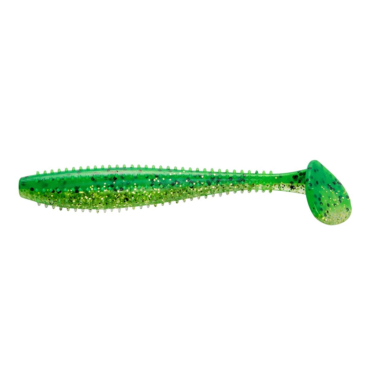 

Виброхвост Shaggy 5,12"/13 см Green Peas 5шт. (HS-18-051) Helios