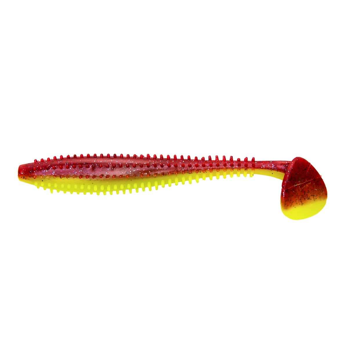 

Виброхвост Shaggy 5,12"/13 см Red Lemon 5шт. (HS-18-050) Helios