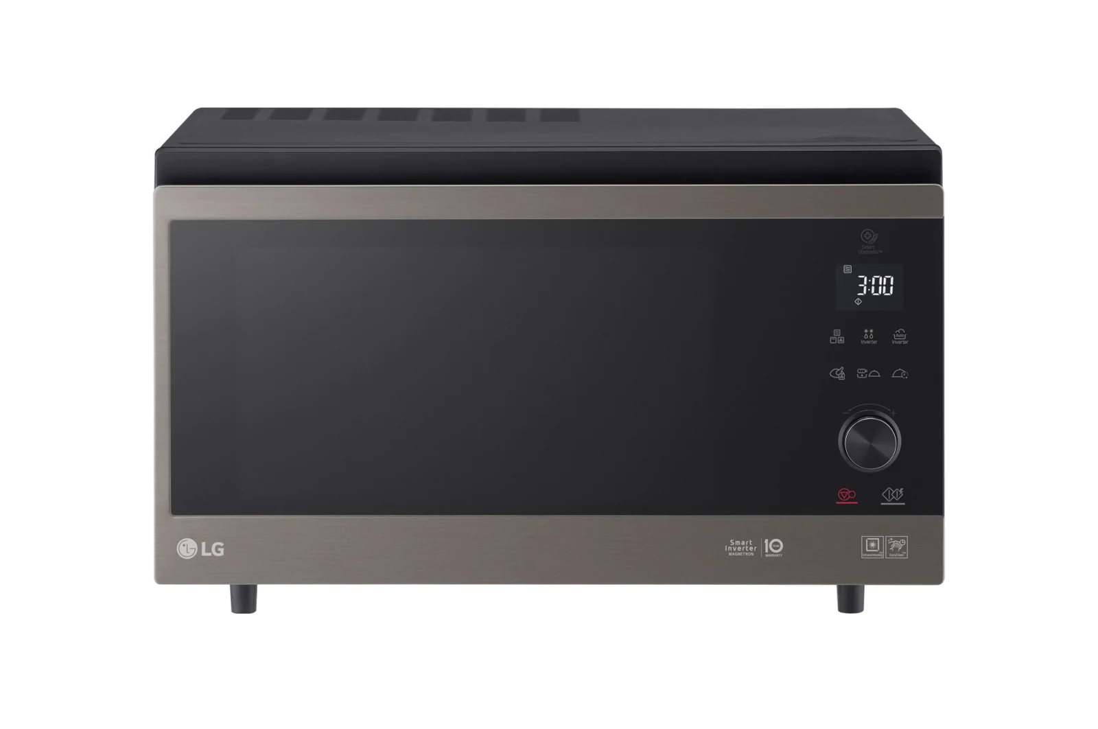 Микроволновая печь с грилем и конвекцией LG MJ3966ACT черный микроволновая печь с грилем и конвекцией lg mj3966act