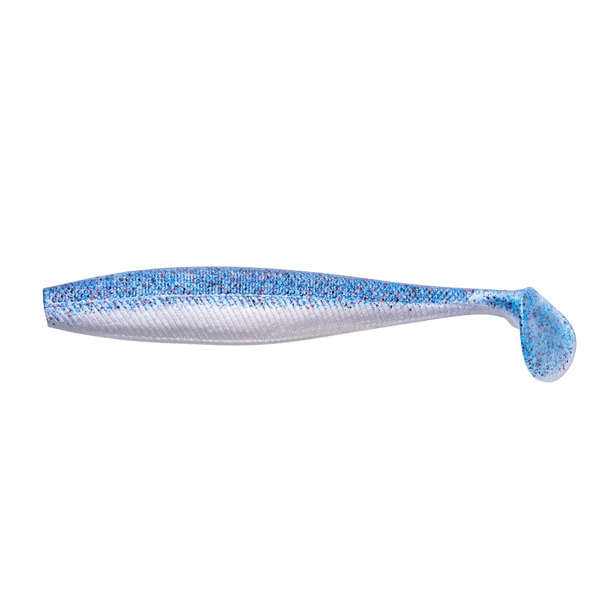 фото Виброхвост trofey 5.5"/14см blue fish 4шт. (hs-25-052) helios