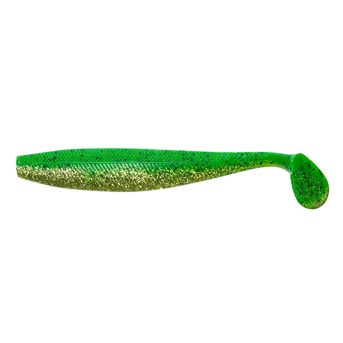 

Виброхвост Trofey 5.5"/14см Green Peas 4шт. (HS-25-051) Helios
