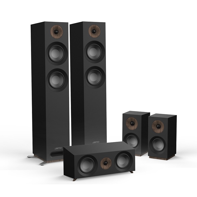 

Комплект акустических систем Jamo S 807 HCS Black, S 807 HCS