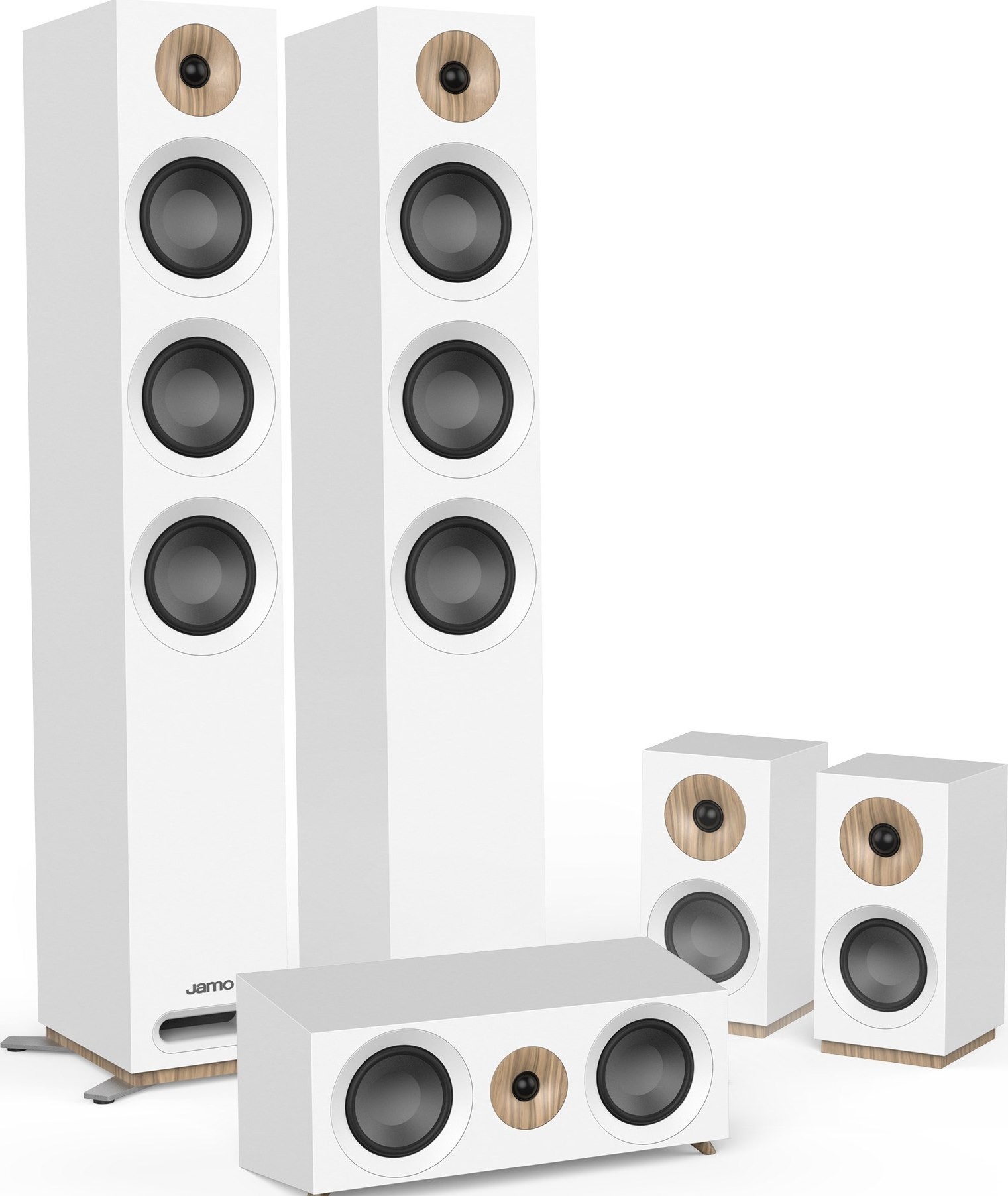 

Комплект акустических систем Jamo S 809 HCS White, S 809 HCS