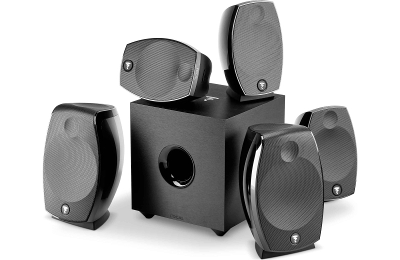 Комплект акустических систем Focal SIB EVO Dolby Atmos 5.1.2 Black