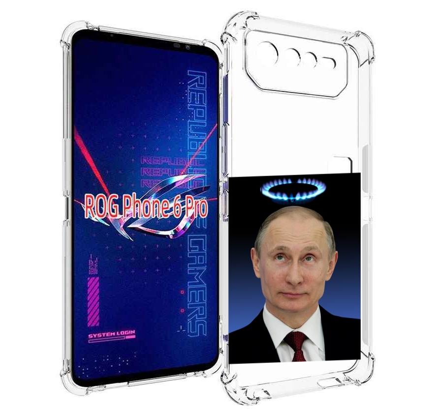 

Чехол MyPads святой газ для Asus ROG Phone 6 Pro, Прозрачный, Tocco