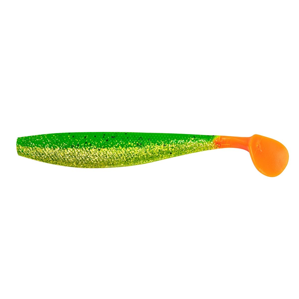 

Виброхвост Trofey 5.5"/14см Green Peas OT 4шт. (HS-25-054) Helios