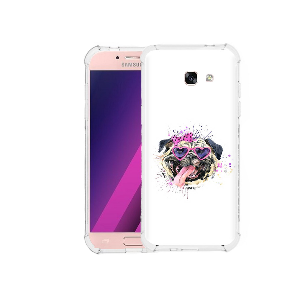 

Чехол MyPads Tocco для Samsung Galaxy A5 Веселая собака (PT51293.578.43), Прозрачный, Tocco