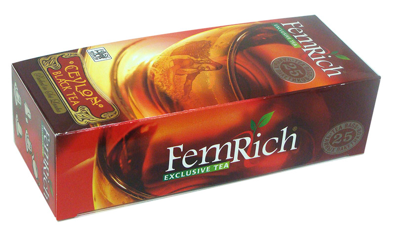 Чай FemRich Exclusive Черный пакетированный 25 х2 г