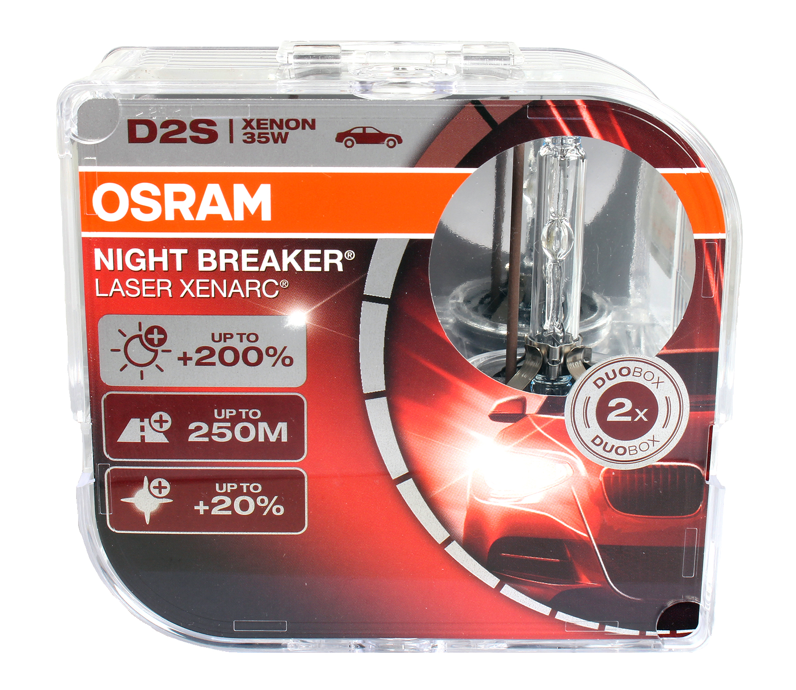 D2s (35w) Лампа Xenarc Night Breaker Laser, Двойная Коробка OSRAM арт. 66240XNL-HCB