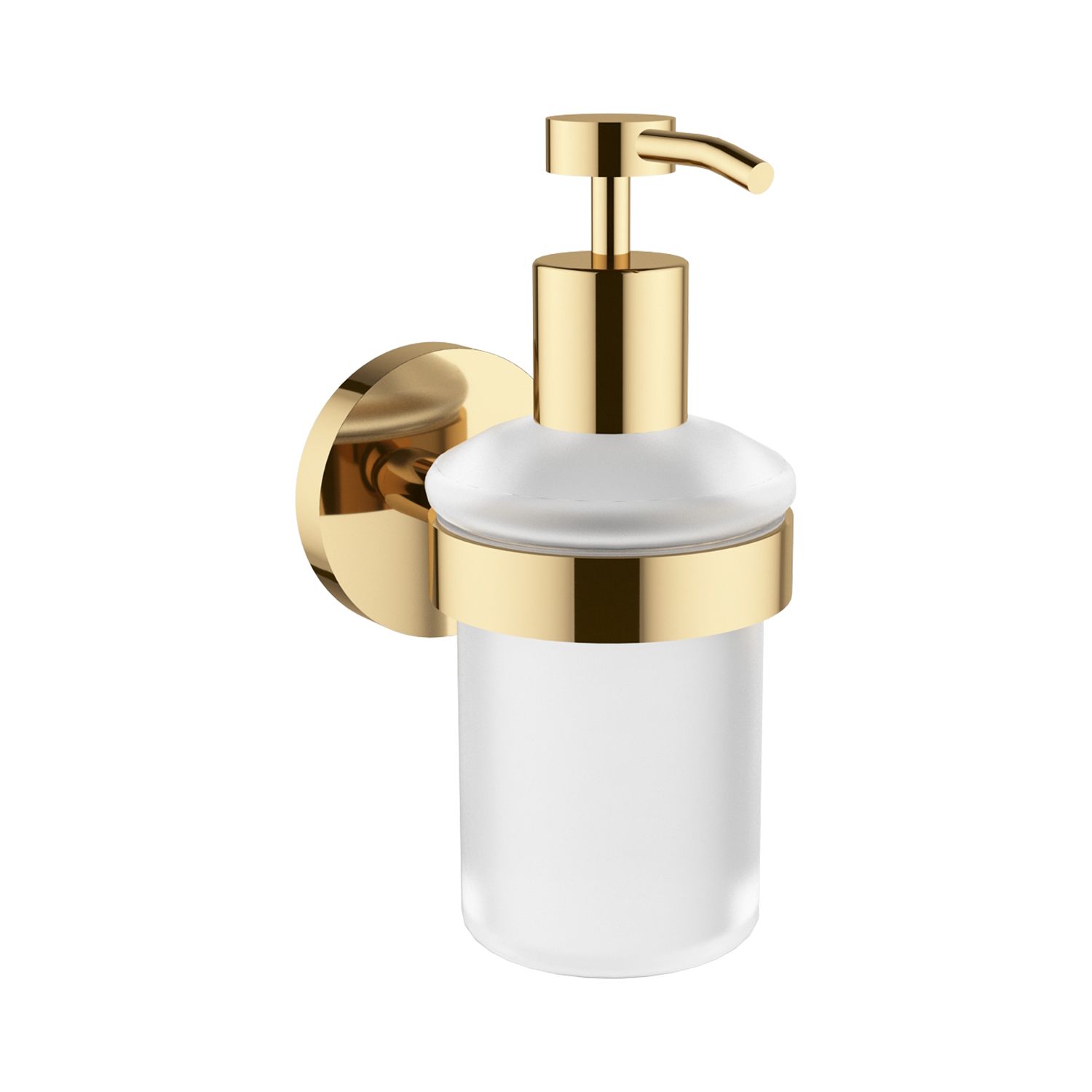 фото Стеклянный дозатор для жидкого мыла wellsee finishing touch 182513000 золото