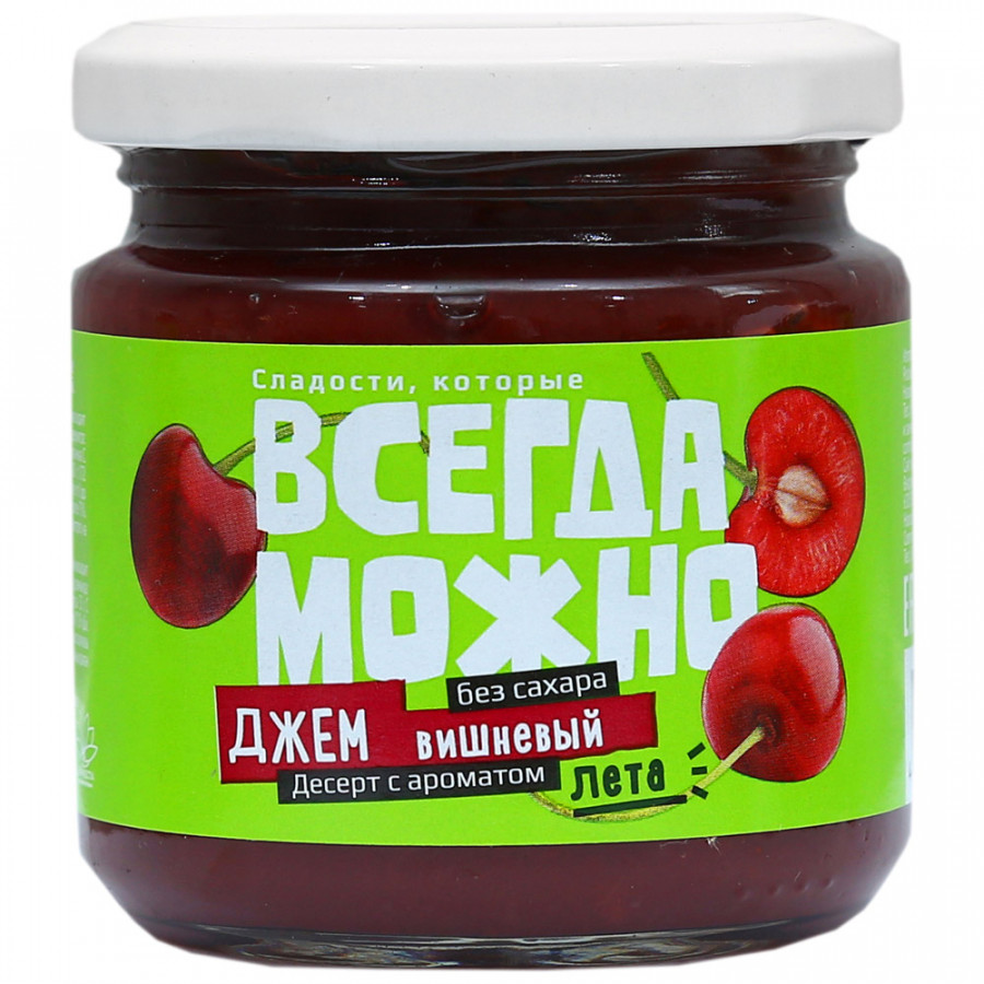 

Джем Диа-Веста Всегда можно вишневый 200 г