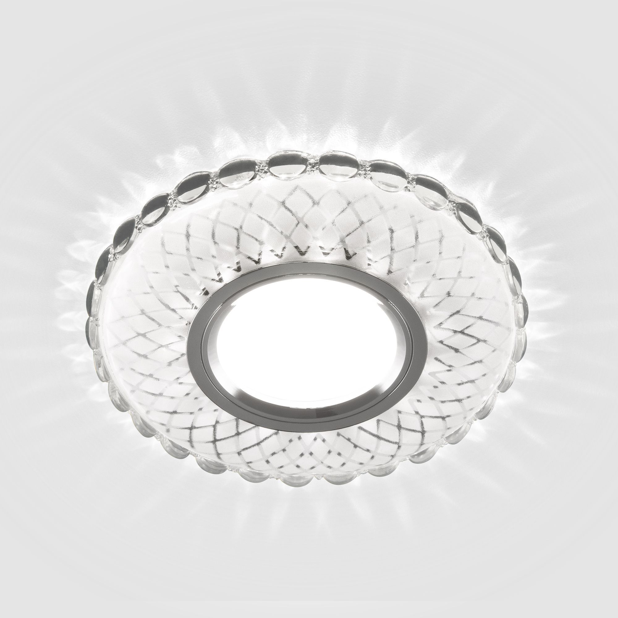 

Встраиваемый точечный светильник с LED подсветкой Elektrostandard 2244 MR16, 2244 MR16 зеркальный/белый
