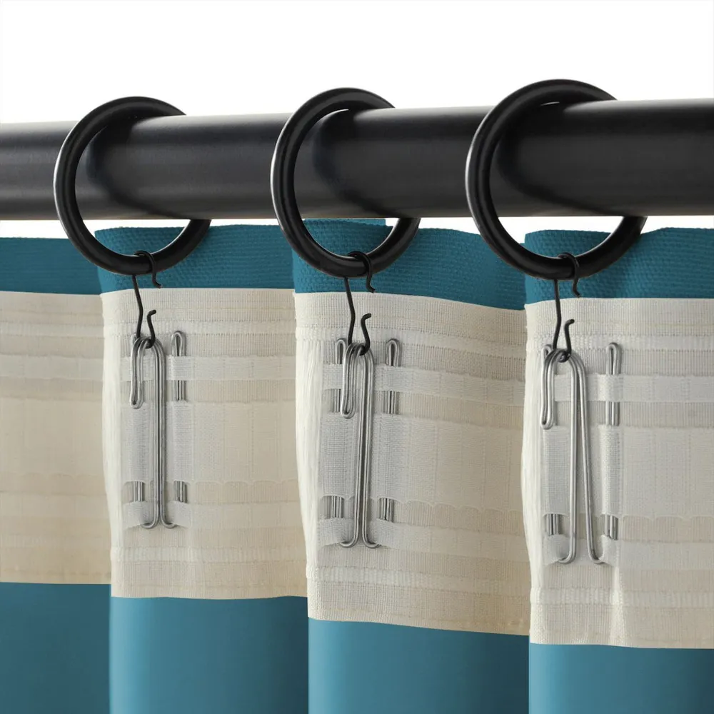 

Комплект Штор Блэкаут Матовый 600х260, Бирюза, 760725945