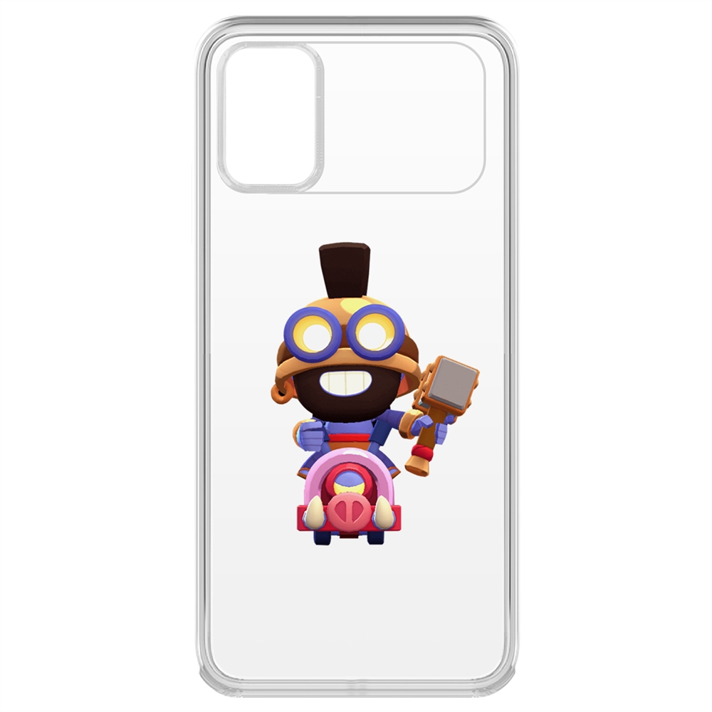 

Чехол-накладка Brawl Stars-Карл Всадник на кабане для Poco M3