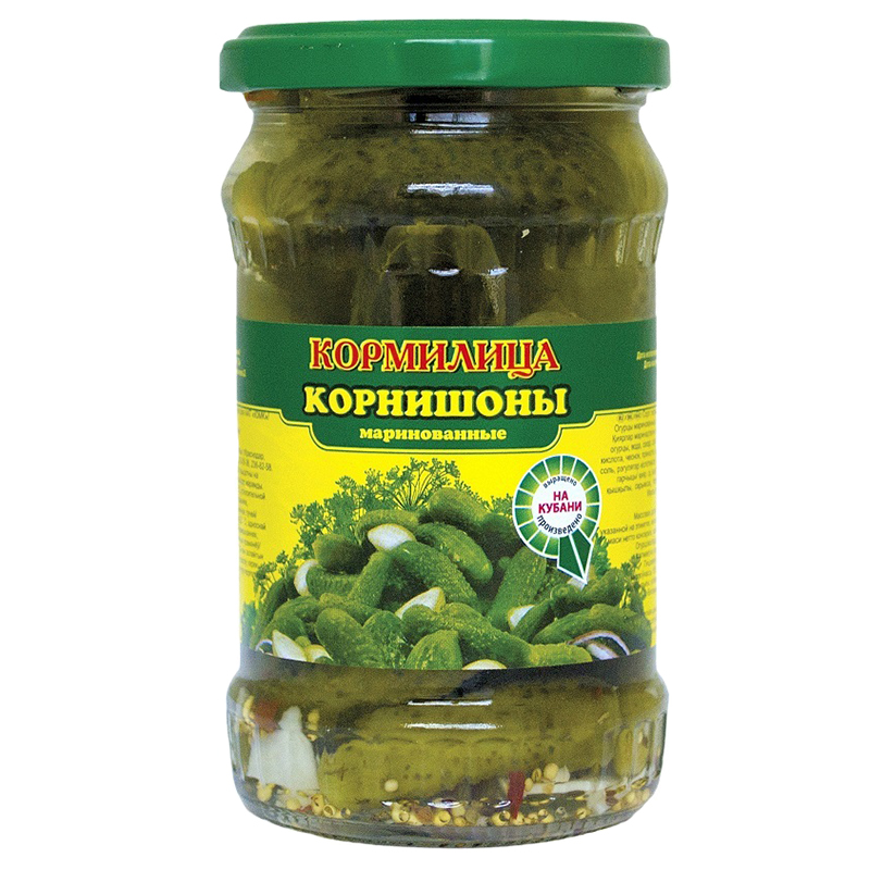 

Огурцы Кормилица маринованные 350 мл