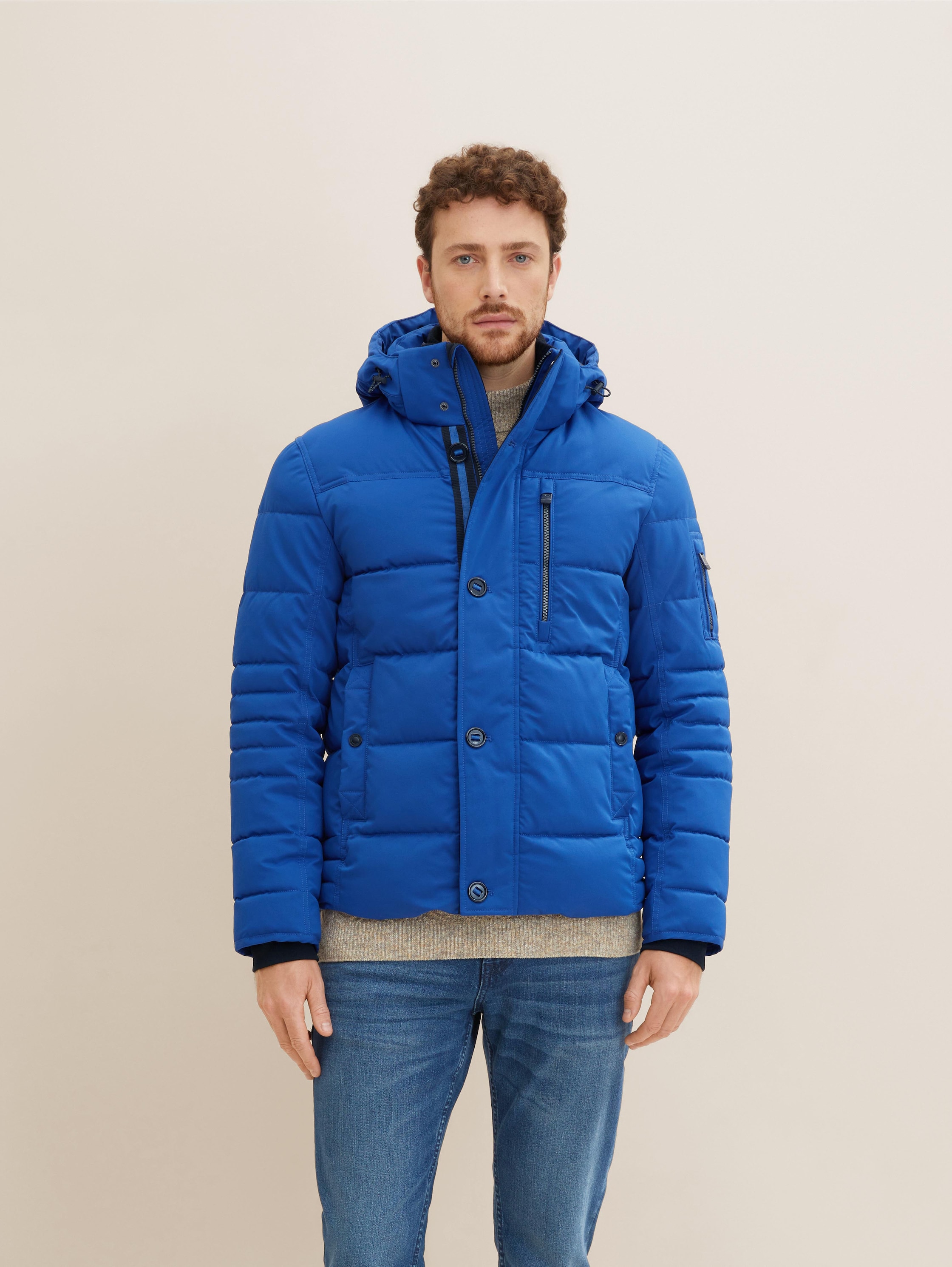 

Куртка мужская TOM TAILOR 1032486 синяя M, 1032486