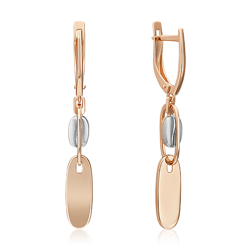 

Серьги из красного золота PLATINA jewelry 02-4919-00-000-1111, 02-4919-00-000-1111