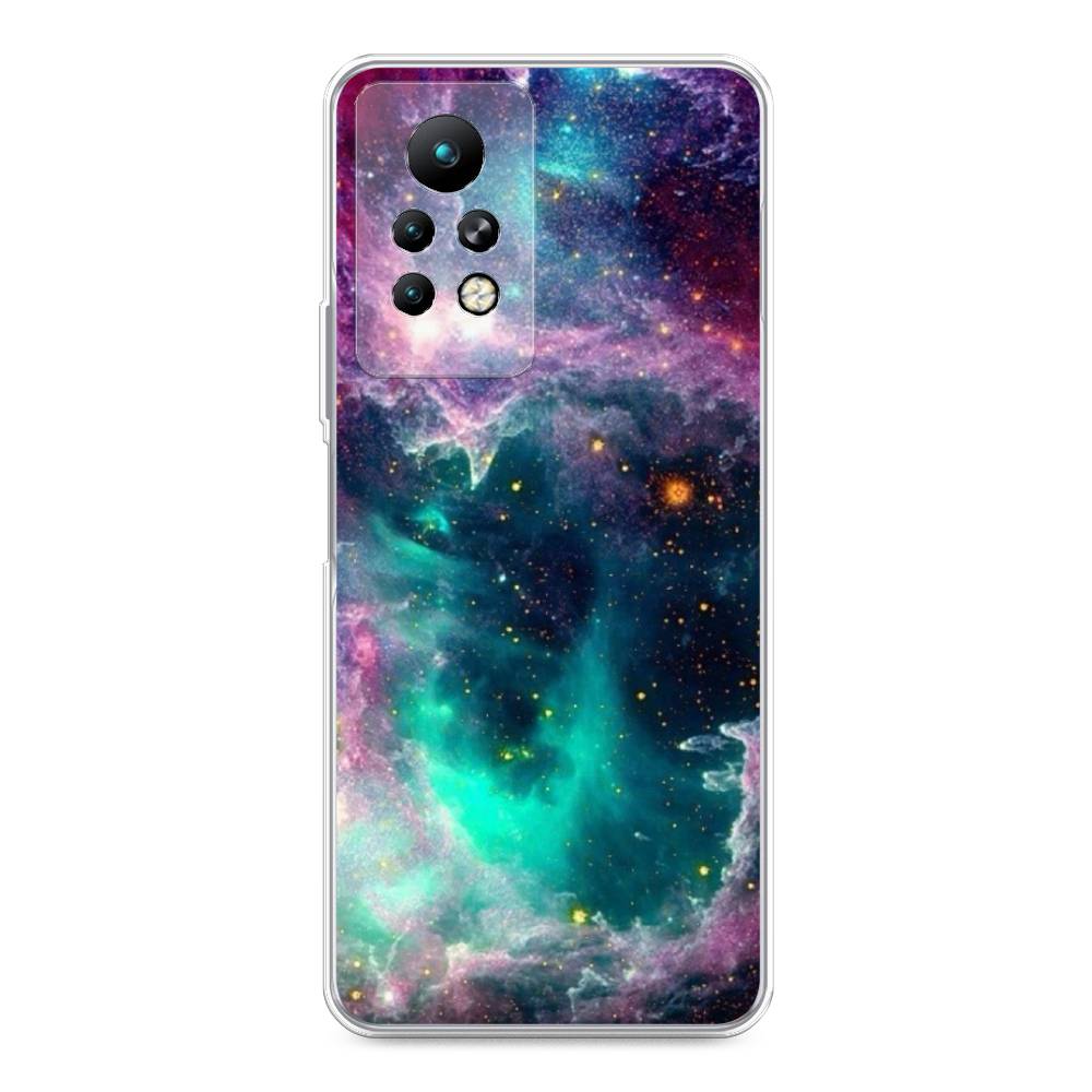 

Чехол для Infinix Note 11 Pro "Звездные облака", Розовый;бежевый, 3100550-2