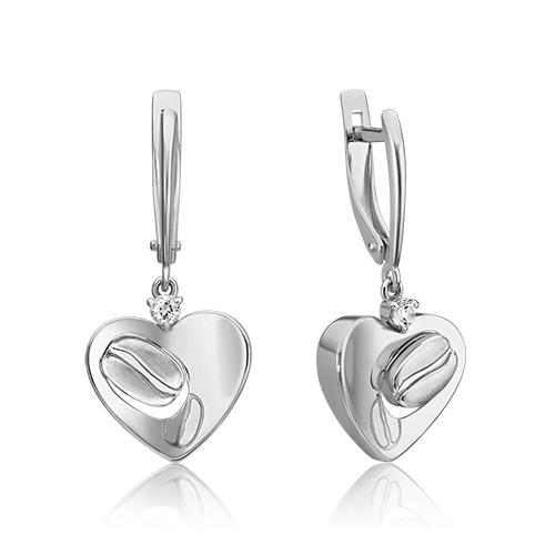 

Серьги из белого золота с топазом PLATINA jewelry 02-4918-01-201-1120, 02-4918-01-201-1120