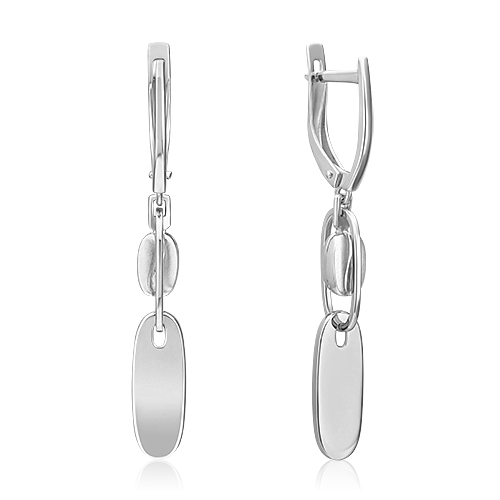

Серьги из белого золота PLATINA jewelry 02-4919-00-000-1120, 02-4919-00-000-1120
